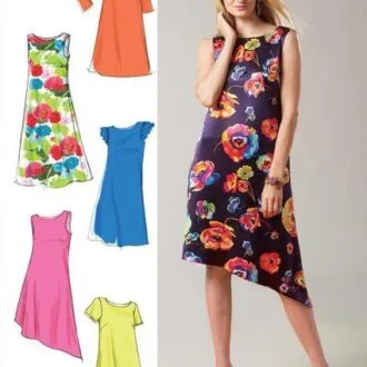 Женское платье без рукавов косой длины (34-42EUR)