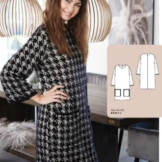 Женское платье с длинными рукавами (XS-XXL)