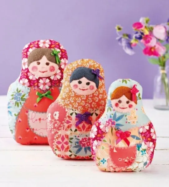 Мягкая игрушка Матрёшка — лист 1