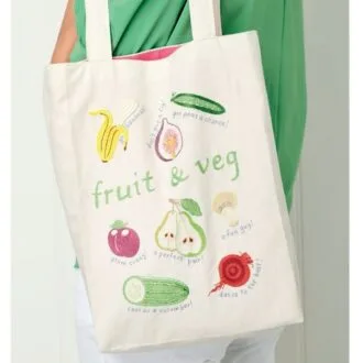 Сумка-шоппер с вышивкой «Fruit & Veg»