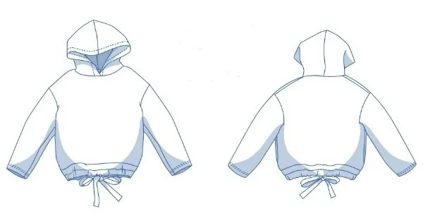 Худи «Frikka» с капюшоном, XS-XXXL — лист 4