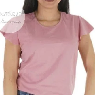 Короткая женская трикотажная блуза (XS-3XL)