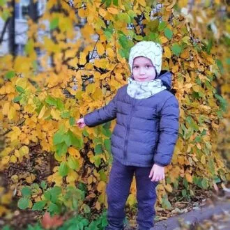 Комплект из шапки и снуда на ОГ 44-60