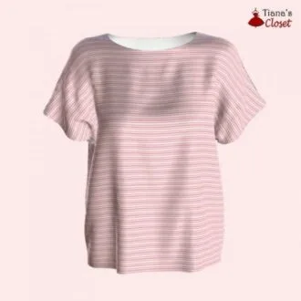 Женская блуза со спущенным плечом «Simple boxy top», XXS-5XL