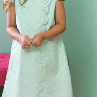 Детское свободное платье ( 2-6 лет)