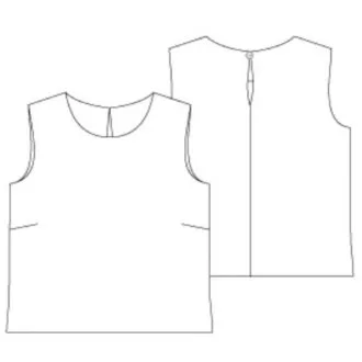 Женский топ (S,M,L)