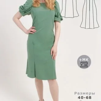 Женское длинное платье (размеры 40-68)