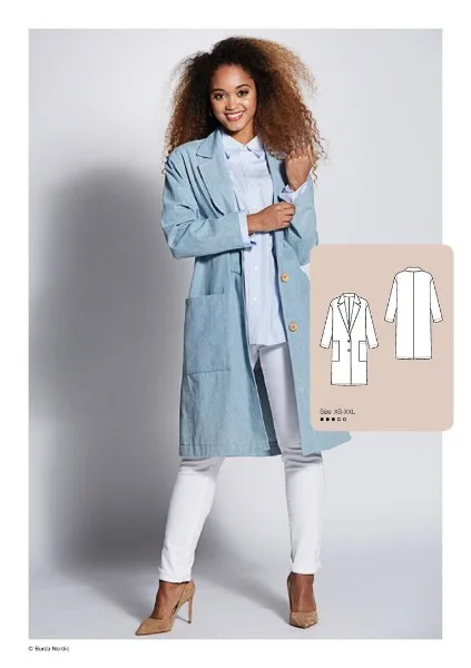 Женское пальто ( XS-XXL) — лист 1