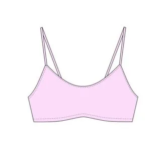 Женский спортивный топ (ОГ 80-108 см)