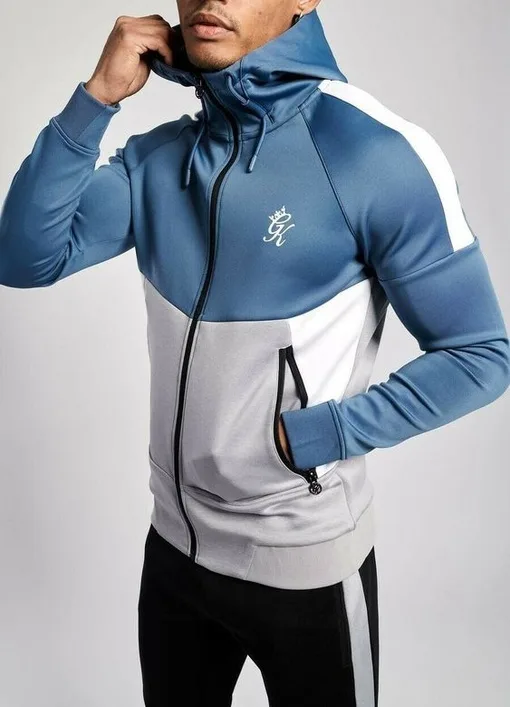 Мужская спортивная толстовка на молнии (S-XXL) — лист 3