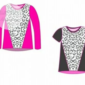 Женская футболка и футболка лонгслив (XS-XXL)