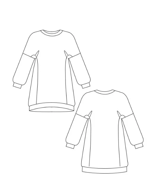 Свитшот oversize (европейские 34-44) — лист 2