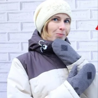 Женские рукавицы Ладушки