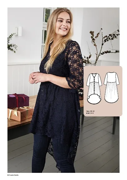 Туники и блузки Plus Size, размеры 46–56 европейские — лист 4