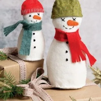 Снеговики «Snuggly snowmen» — маленький и большой