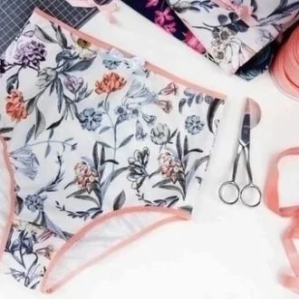 Высокие женские трусы асимметричного кроя, XXS-XXL