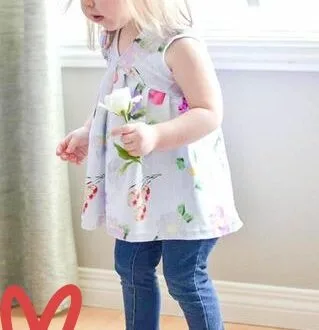 Топ для девочки Размеры 2-10 лет