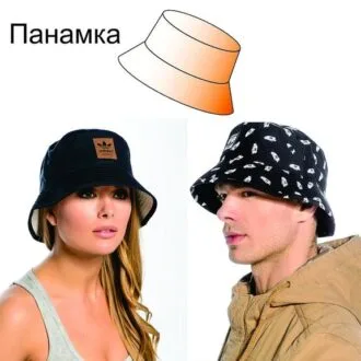 Выкройка панамки р.56-64