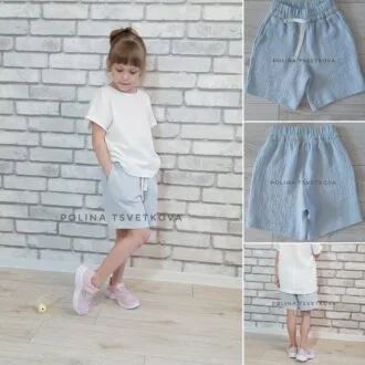Свободные летние шорты "SUMMER" для девечек