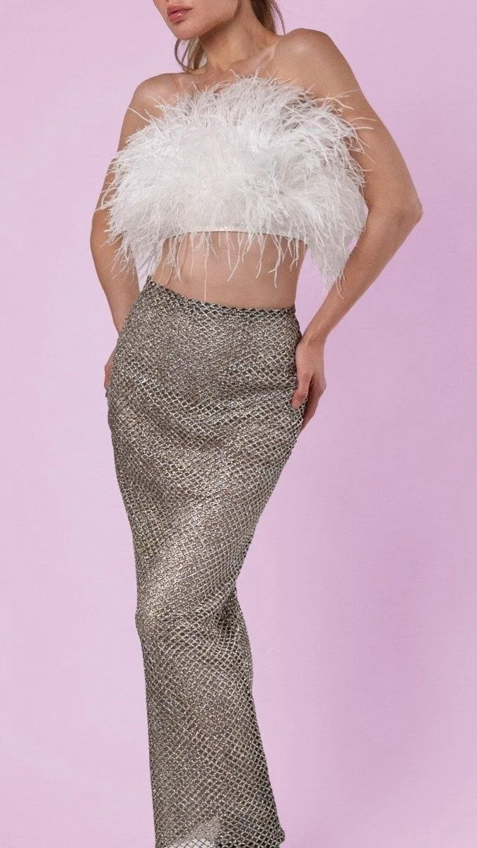 Юбка макси «The Glitz Peekaboo», 00–32 US