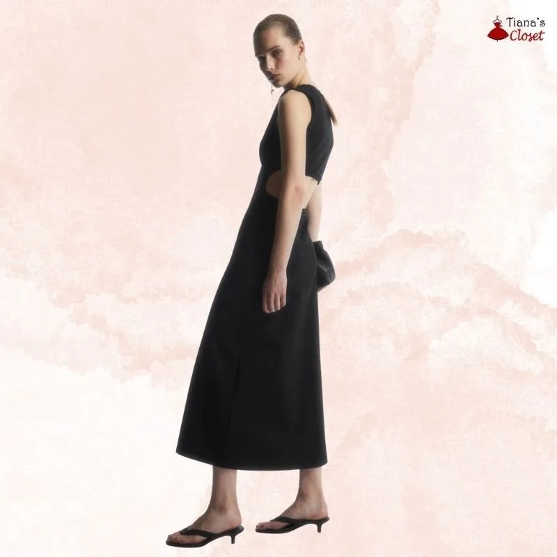 Женское платье «Amelia» с вырезом на спине, размеры XXS–5XL