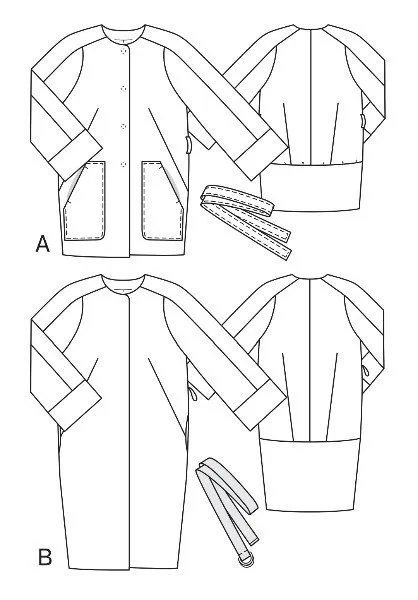 Женское пальто, р. 36–44 — лист 5