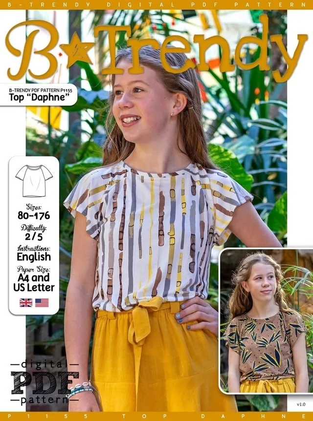 Топ «Daphne» для девочки 80-176
