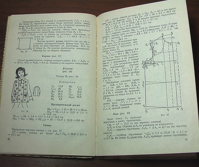 Книга «Раскрой детской одежды», А. П. Грищенко, 1976 — лист 4