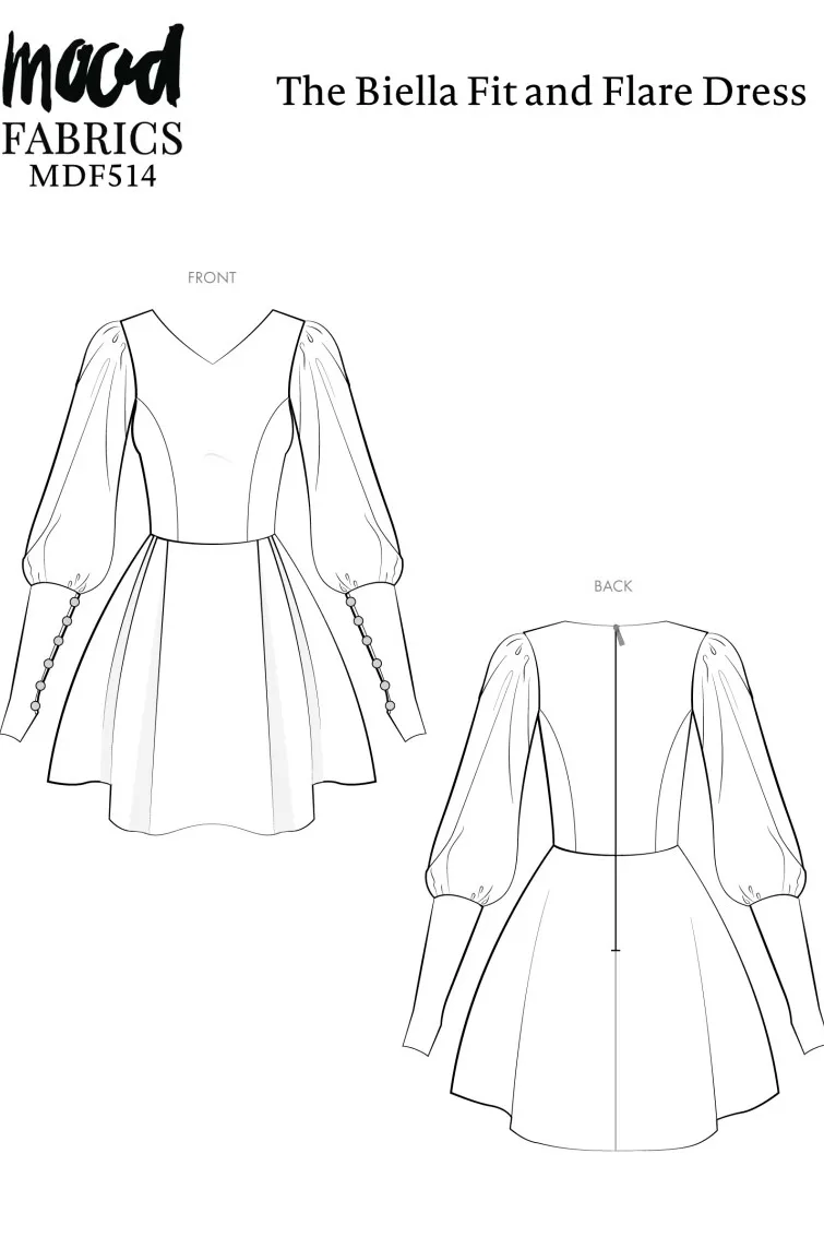Платье «Biella» с расклешением, XS-5XL — лист 4
