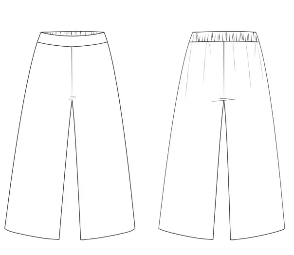 Женские брюки-кюлоты «Sunny Pants» — лист 2