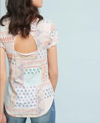 Женская футболка Erin twist back на размеры XXS–5XL — лист 2