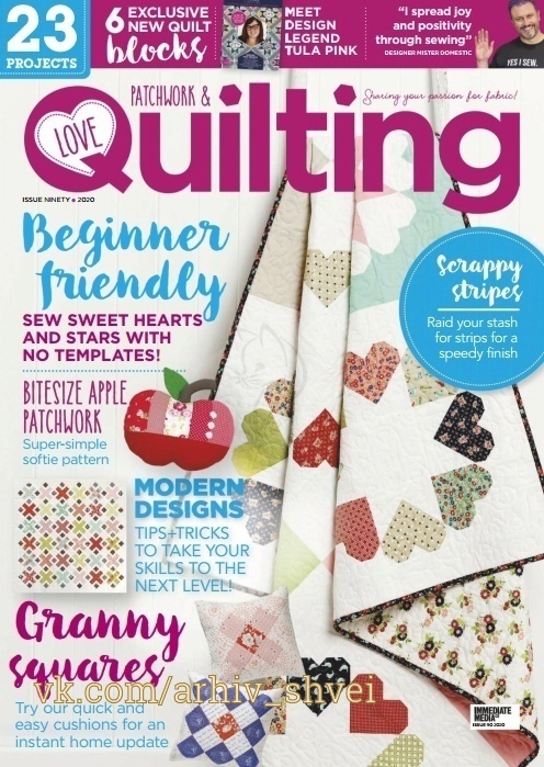 Журнал «Love Patchwork & Quilting» №90/2020