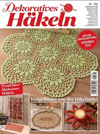 Журнал «Dekoratives Häkeln» №168/2022