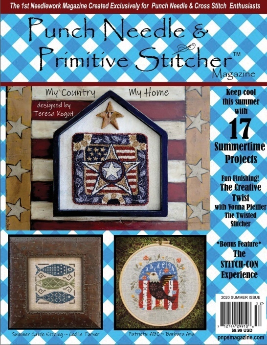 Журнал «Punch Needle & Primitive Stitcher» — Summer 2020