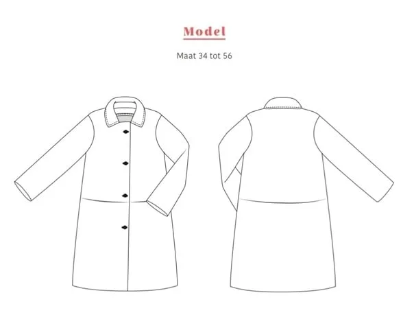 Женское пальто «Marit», размеры 34–56 — лист 2