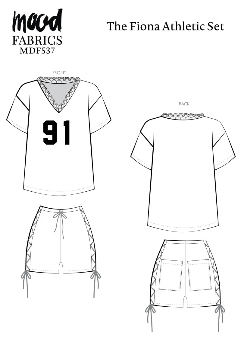 Спортивный комплект из футболки и шорт XS-5XL — лист 4