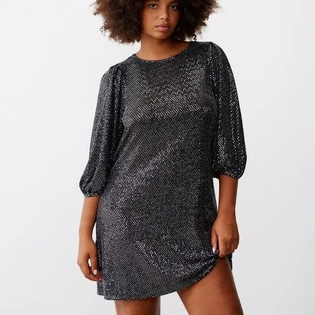 Мини-платье «Colette» с вырезом на спине, XXS-5XL