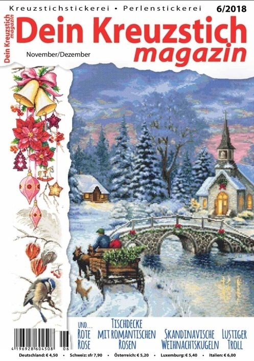 Журнал «Dein Kreuzstich magazin» №6/2018