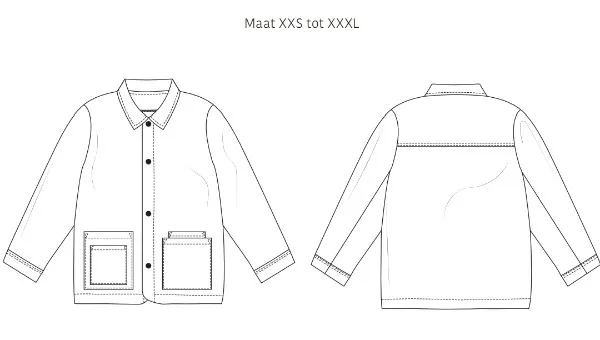 Мужской пиджак «Zack» на XXS-XXXL — лист 4