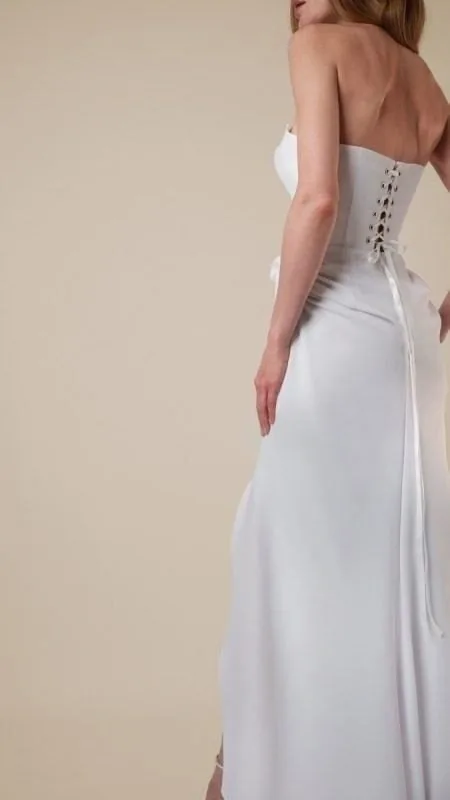 Платье «The London Gown» с корсетным лифом и высоким разрезом, 00-32 US — лист 2