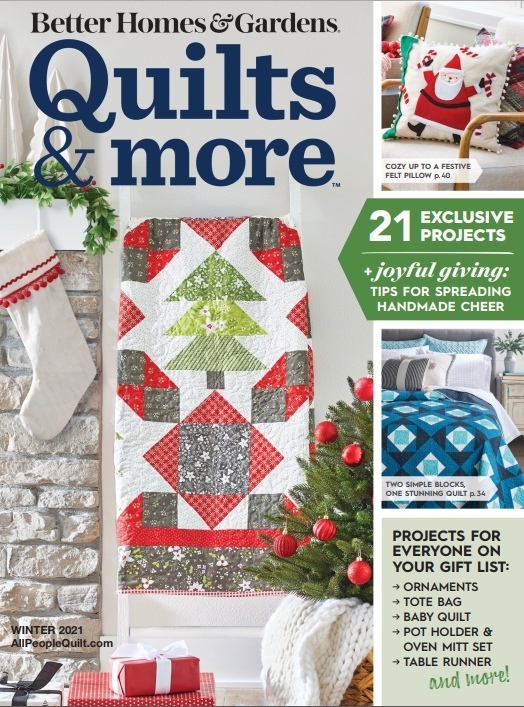 Журнал «Quilts and More» — Winter 2021