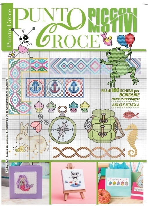 Журнал "Piccoli Motivi a Punto Croce" №10/2018