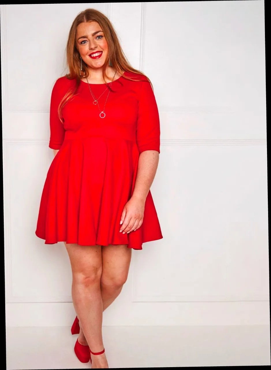 Женское платье «Skater Dress» 8-18 UK размера