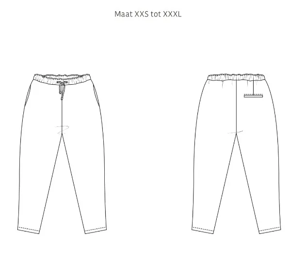 Мужские брюки «Nick» на XXS-XXXL — лист 2