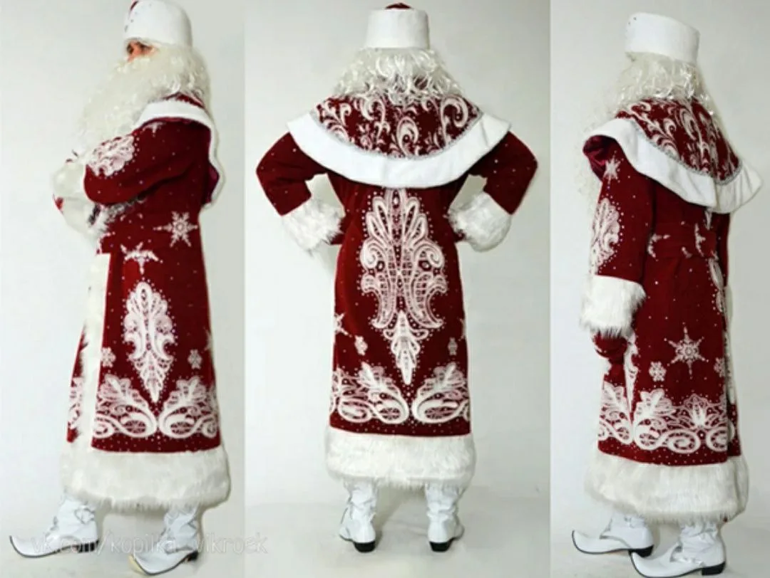 Костюм Деда Мороза, 44-60 размеры