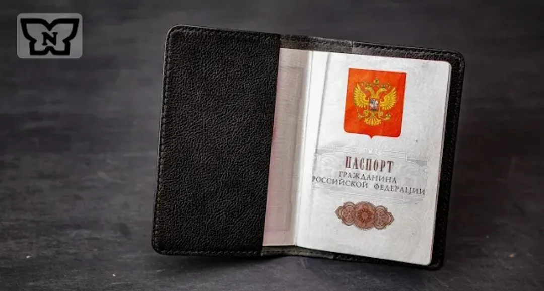 Обложка на паспорт с карманами-подворотами