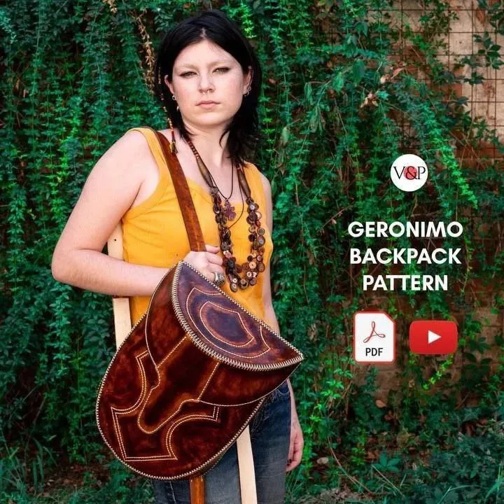 Рюкзак «Geronimo» с клапаном и аппликацией