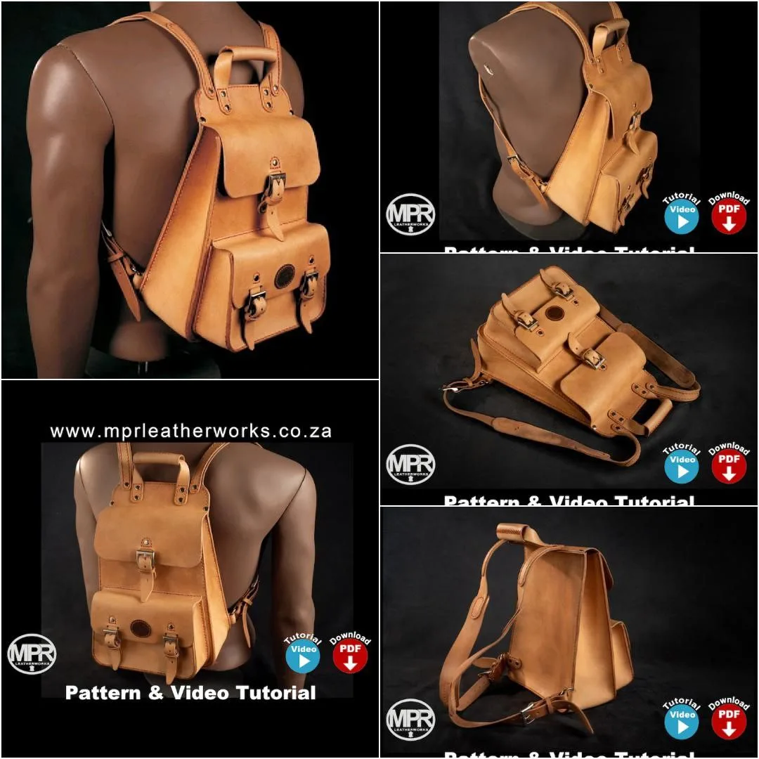 Рюкзак от MPR leatherworks
