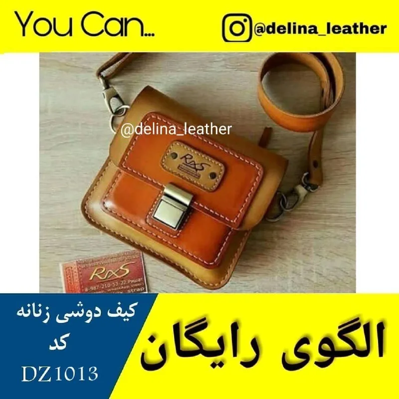 Женская сумка через плечо с клапаном, DZ1013