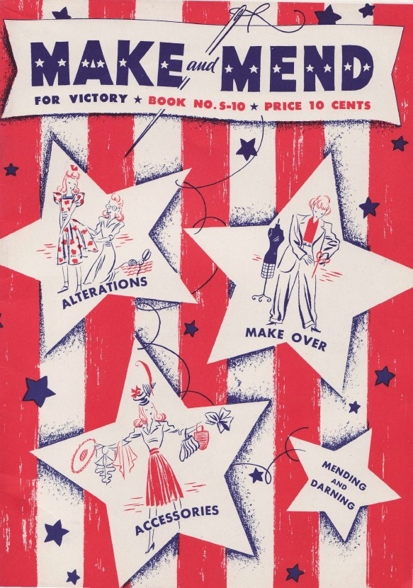 Книга «Make and Mend For Victory», Spool Cotton Co., 1942